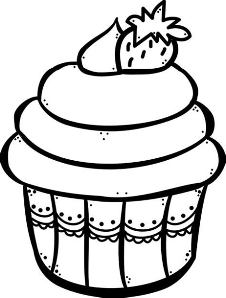 Cupcake para colorear | Dibujos para pintar. Dibujos: Aprende a Dibujar Fácil con este Paso a Paso, dibujos de Un Cupcake Kawaii, como dibujar Un Cupcake Kawaii para colorear