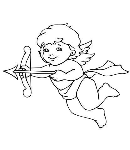Pin on Carpeta de ÁNGELES: Aprender a Dibujar y Colorear Fácil, dibujos de Un Cupido, como dibujar Un Cupido para colorear