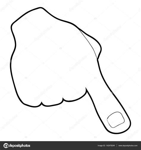 Imágenes: dedo señalando para colorear | Icono de dedo: Dibujar Fácil con este Paso a Paso, dibujos de Un Dedo, como dibujar Un Dedo paso a paso para colorear