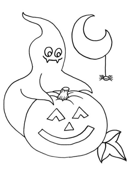 Dibujos Para Imprimir Y Colorear De Halloween « Ideas: Aprender como Dibujar Fácil con este Paso a Paso, dibujos de Un Dibujo De Halloween, como dibujar Un Dibujo De Halloween paso a paso para colorear