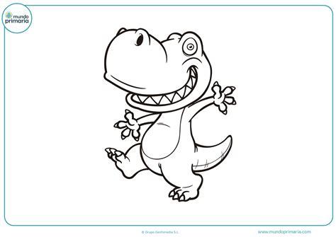 Dibujos de Dinosaurios para Colorear Imprimir y Pintar: Dibujar y Colorear Fácil, dibujos de Un Dinosaurio Rex Para Niños, como dibujar Un Dinosaurio Rex Para Niños para colorear