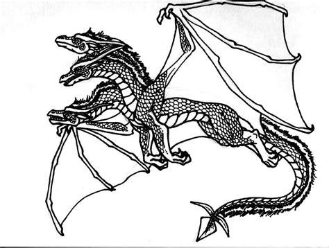 Dragón de 3 cabezas :: Imágenes y fotos: Aprender como Dibujar y Colorear Fácil con este Paso a Paso, dibujos de Un Dragon De Tres Cabezas, como dibujar Un Dragon De Tres Cabezas para colorear e imprimir