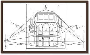 Resultado de imagen para perspectiva oblicua con dos: Dibujar Fácil, dibujos de Un Edificio En Perspectiva Oblicua, como dibujar Un Edificio En Perspectiva Oblicua para colorear