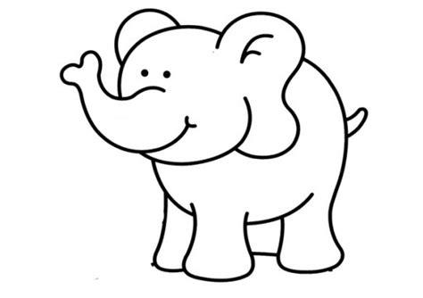 Elefante Bebe Animado Para Colorear - páginas para colorear: Dibujar Fácil con este Paso a Paso, dibujos de Un Ele, como dibujar Un Ele paso a paso para colorear