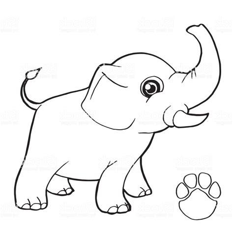 Imagen De Elefante Para Colorear E Imprimir - páginas: Aprender a Dibujar Fácil, dibujos de Un Elefante Animado, como dibujar Un Elefante Animado para colorear