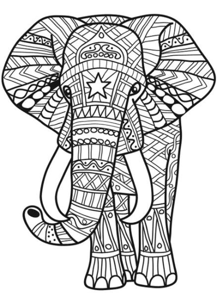 Diseños de Elefantes hindúes en mandalas: Significado y: Dibujar y Colorear Fácil con este Paso a Paso, dibujos de Un Elefante Hindu, como dibujar Un Elefante Hindu para colorear