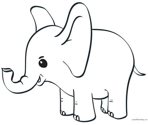 Ausmalbild Baby Elephant Kostenlos zum Ausdrucken: Aprende como Dibujar y Colorear Fácil con este Paso a Paso, dibujos de Un Elefante Pequeño, como dibujar Un Elefante Pequeño paso a paso para colorear