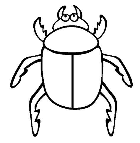 Menta Más Chocolate - RECURSOS y ACTIVIDADES PARA: Dibujar y Colorear Fácil, dibujos de Un Escarabajo, como dibujar Un Escarabajo paso a paso para colorear
