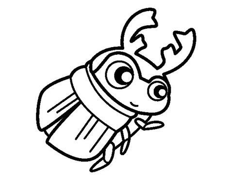 Dibujo de Escarabajo pelotero para Colorear - Dibujos.net: Dibujar Fácil con este Paso a Paso, dibujos de Un Escarabajo Pelotero, como dibujar Un Escarabajo Pelotero para colorear e imprimir