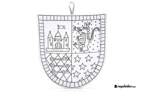 El escudo medieval más divertido para colorear: Dibujar y Colorear Fácil con este Paso a Paso, dibujos de Un Escudo Medieval, como dibujar Un Escudo Medieval para colorear