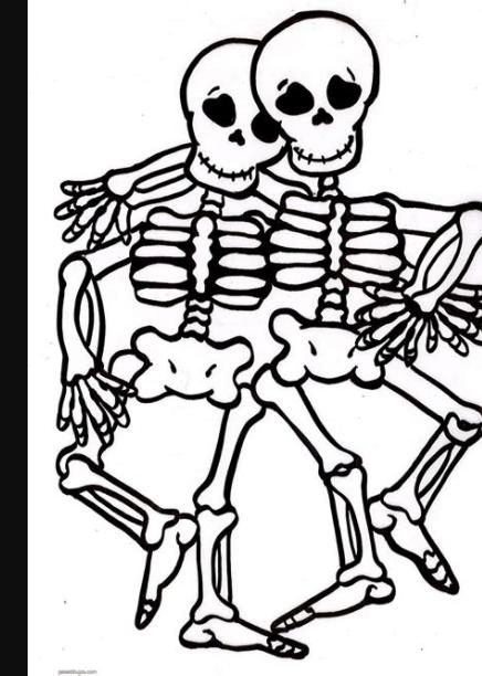 Dibujos de esqueletos de fiestas para colorear: Dibujar y Colorear Fácil, dibujos de Un Esqueleto Para Niños, como dibujar Un Esqueleto Para Niños para colorear