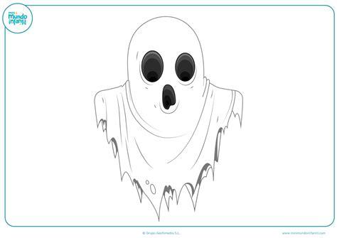 Dibujos de Monstruos para colorear - Mundo Primaria: Dibujar Fácil, dibujos de Un Fantasma Realista, como dibujar Un Fantasma Realista paso a paso para colorear