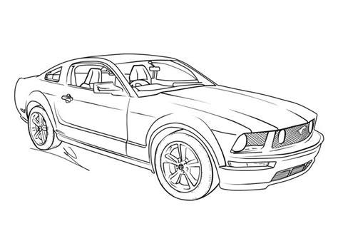 Mustang Gt Para Colorear: Aprender a Dibujar Fácil con este Paso a Paso, dibujos de Un Ford Mustang Gt, como dibujar Un Ford Mustang Gt para colorear