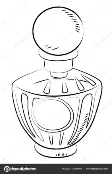 Imágenes: perfume caricatura | Caricatura de la botella: Dibujar y Colorear Fácil, dibujos de Un Frasco De Perfume, como dibujar Un Frasco De Perfume para colorear