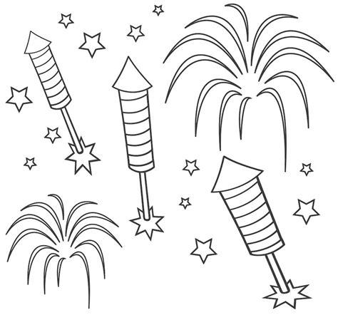 Dibujos para colorear: Fuegos artificiales imprimible: Dibujar Fácil con este Paso a Paso, dibujos de Un Fuego Artificial, como dibujar Un Fuego Artificial para colorear e imprimir