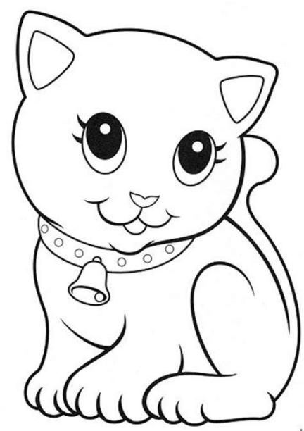 gatitos tiernos para colorear - Buscar con Google | Gatito: Dibujar y Colorear Fácil, dibujos de Un Gatito Tierno Y, como dibujar Un Gatito Tierno Y para colorear