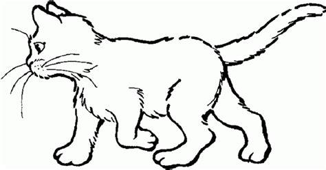dibujos de animales online | Dibujos para Colorear: Dibujar Fácil con este Paso a Paso, dibujos de Un Gato Andando, como dibujar Un Gato Andando para colorear e imprimir
