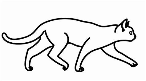 Como Dibujar un Gato Salvaje Facil | Dibujo de Gato: Dibujar y Colorear Fácil, dibujos de Un Gato Caminando, como dibujar Un Gato Caminando paso a paso para colorear