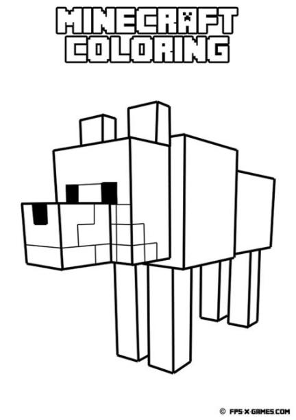 Imagenes Para Pintar Minecraft - Impresion gratuita: Dibujar Fácil con este Paso a Paso, dibujos de Un Gato De Minecraft, como dibujar Un Gato De Minecraft para colorear