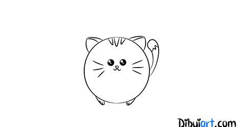 Tiernos Dibujos Para Colorear De Gatitos Kawaii - páginas: Dibujar Fácil, dibujos de Un Gato En La Cara, como dibujar Un Gato En La Cara paso a paso para colorear