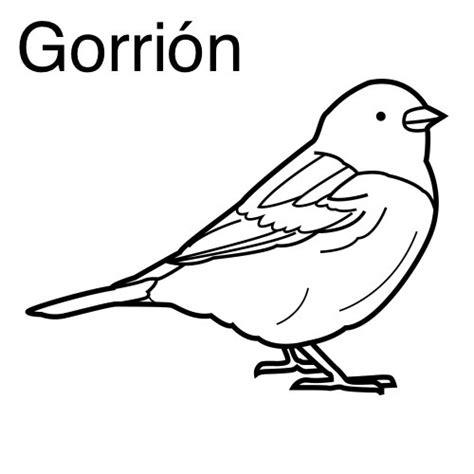 Gorriones para colorear - Imagui: Dibujar Fácil, dibujos de Un Gorrion, como dibujar Un Gorrion para colorear e imprimir