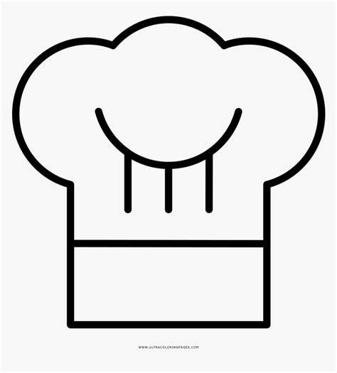 Gorro De Chef Dibujo Para Colorear - páginas para colorear: Dibujar Fácil, dibujos de Un Gorro De Cocinero, como dibujar Un Gorro De Cocinero paso a paso para colorear