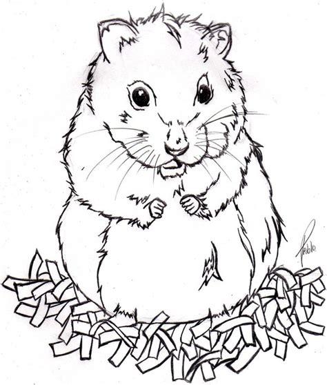Dessins en couleurs à imprimer : Hamster. numéro : 19524: Dibujar Fácil, dibujos de Un Hamster Realista, como dibujar Un Hamster Realista para colorear e imprimir