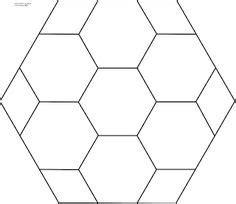 Diseños Numéricos: EXÁGONOS 13 | Dibujos de geometria: Dibujar Fácil, dibujos de Un Hexagono En Isometrico, como dibujar Un Hexagono En Isometrico para colorear