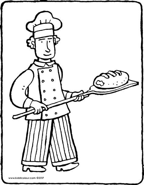 el panadero - kiddicolour: Aprende como Dibujar y Colorear Fácil con este Paso a Paso, dibujos de Un Horno De Pan, como dibujar Un Horno De Pan para colorear e imprimir