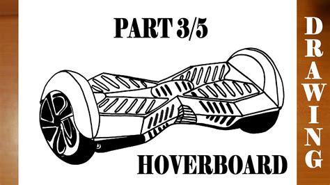 How to Draw a HOVERBOARD Step by Step On paper Easy | Self: Aprende a Dibujar y Colorear Fácil con este Paso a Paso, dibujos de Un Hoverboard, como dibujar Un Hoverboard paso a paso para colorear