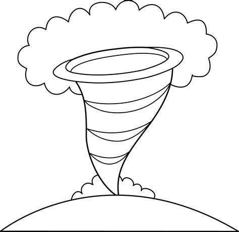 Dibujos de tornados y huracanes para colorear: Dibujar Fácil con este Paso a Paso, dibujos de Un Huracan, como dibujar Un Huracan para colorear