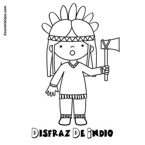 Pin en Actividades colegio: Aprender a Dibujar Fácil, dibujos de Un Indio Para Niños, como dibujar Un Indio Para Niños para colorear e imprimir