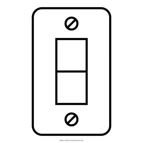 Dibujo De Interruptor De Luz Para Colorear - Ultra: Dibujar y Colorear Fácil con este Paso a Paso, dibujos de Un Interruptor, como dibujar Un Interruptor para colorear e imprimir