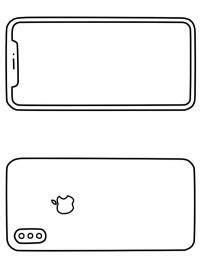 Dibujos para colorear Apple iPhone 12 | Dibujosparaimprimir.es: Aprende a Dibujar Fácil con este Paso a Paso, dibujos de Un Iphone 12, como dibujar Un Iphone 12 para colorear