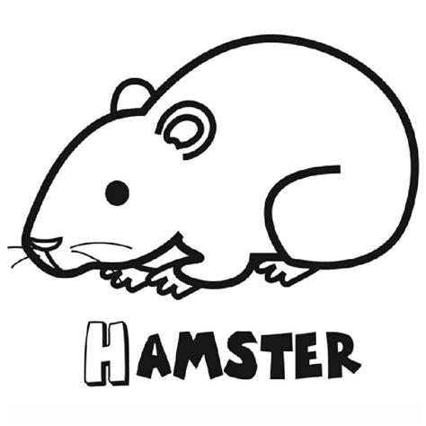 Dibujo de un hamster para colorear: Dibujar Fácil con este Paso a Paso, dibujos de Un Jamster, como dibujar Un Jamster para colorear