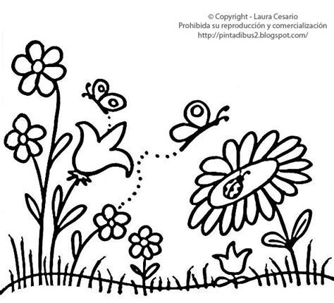 Dibujos para imprimir y colorear: Flores de Jardín para: Dibujar y Colorear Fácil, dibujos de Un Jardin De Flores, como dibujar Un Jardin De Flores paso a paso para colorear