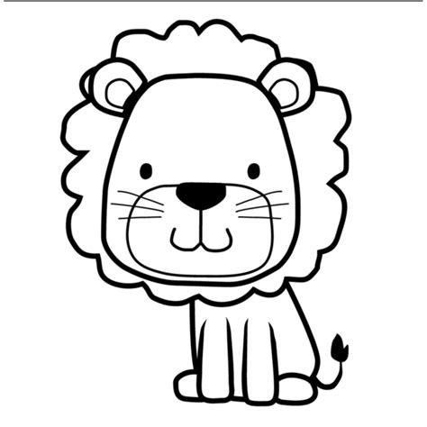 Dibujo de león sentado para colorear | Para-Colorear.com: Aprende a Dibujar Fácil, dibujos de Un Leon Sentado, como dibujar Un Leon Sentado paso a paso para colorear