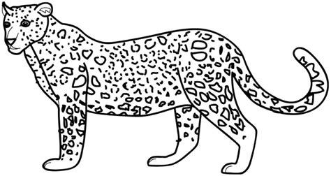 dibujo colorear de leopardo 6 | Coloring pages. Coloring: Dibujar y Colorear Fácil, dibujos de Un Leopardo Para Niños, como dibujar Un Leopardo Para Niños para colorear e imprimir