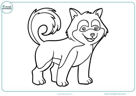 ⊛ Dibujos de Lobos para Colorear 【Fáciles de Imprimir】: Aprende a Dibujar Fácil con este Paso a Paso, dibujos de Un Lobo Niños, como dibujar Un Lobo Niños paso a paso para colorear