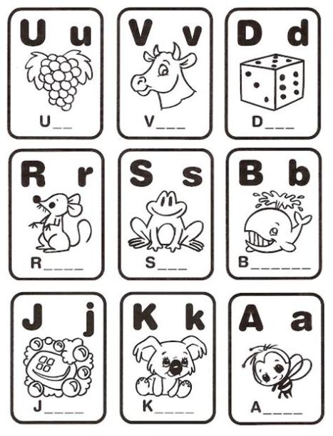 Lotería del abecedario para imprimir - Imagui: Aprende a Dibujar y Colorear Fácil, dibujos de Un Loto, como dibujar Un Loto para colorear e imprimir
