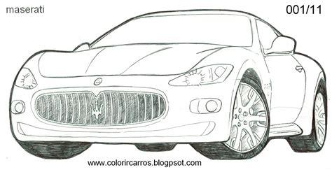 de PROFESSOR ADILSON - colorir carros: MASERATI (GRAN TURISMO): Dibujar y Colorear Fácil con este Paso a Paso, dibujos de Un Maserati, como dibujar Un Maserati para colorear e imprimir