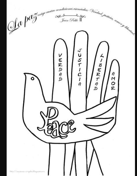 Mensajes de paz para niños - Imagui: Aprende a Dibujar y Colorear Fácil, dibujos de Un Mensaje, como dibujar Un Mensaje paso a paso para colorear