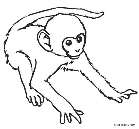 Dibujos de Mono para colorear - Páginas para imprimir gratis: Aprender a Dibujar y Colorear Fácil, dibujos de Un Mono Realista, como dibujar Un Mono Realista para colorear e imprimir