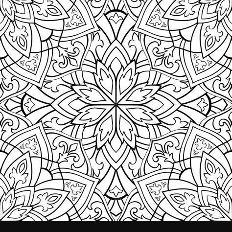 Mosaicos arabes para colorear | Adorno abstracto oriental: Dibujar y Colorear Fácil, dibujos de Un Mosaico, como dibujar Un Mosaico para colorear e imprimir