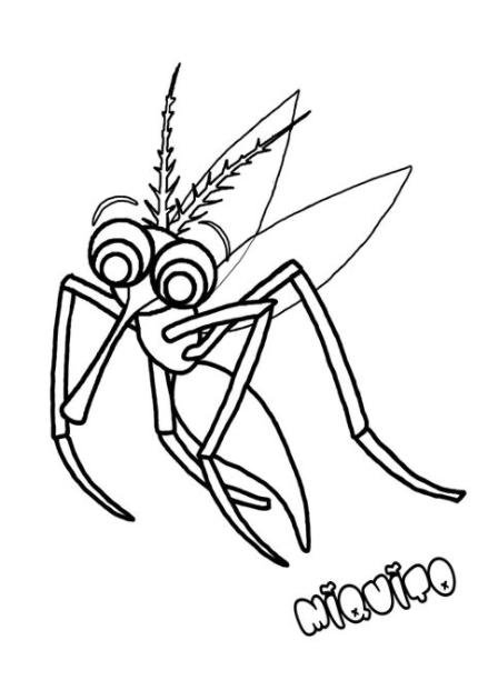 Mosquito tigre para colorear - Imagui: Aprende a Dibujar Fácil con este Paso a Paso, dibujos de Un Mosquito Tigre, como dibujar Un Mosquito Tigre para colorear e imprimir