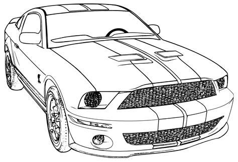 2006 Ford Mustang Coloring Page - Printable Coloring Pages: Aprender a Dibujar Fácil, dibujos de Un Mustang, como dibujar Un Mustang para colorear e imprimir