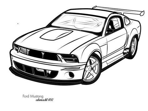 Mustang Carros Deportivos Para Colorear: Dibujar y Colorear Fácil con este Paso a Paso, dibujos de Un Mustang, como dibujar Un Mustang paso a paso para colorear