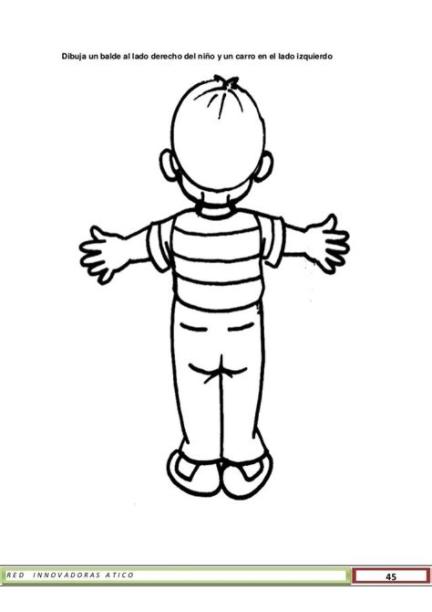 Cuaderno de matematica 4 años.: Dibujar Fácil, dibujos de Un Niño De Lado, como dibujar Un Niño De Lado para colorear