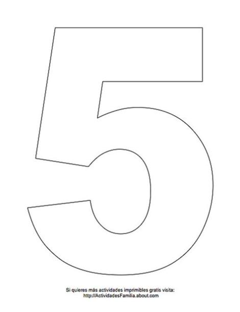 Dibujos de números para colorear: Número 5 para colorear: Dibujar Fácil, dibujos de Un Numero 5, como dibujar Un Numero 5 para colorear