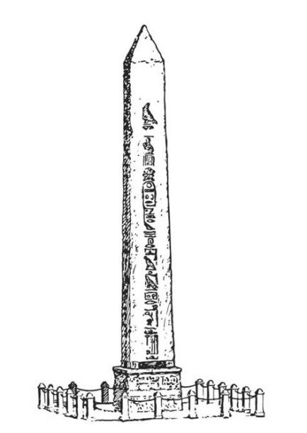 Malvorlage Obelisk | Ausmalbild 13350.: Dibujar Fácil con este Paso a Paso, dibujos de Un Obelisco, como dibujar Un Obelisco para colorear e imprimir